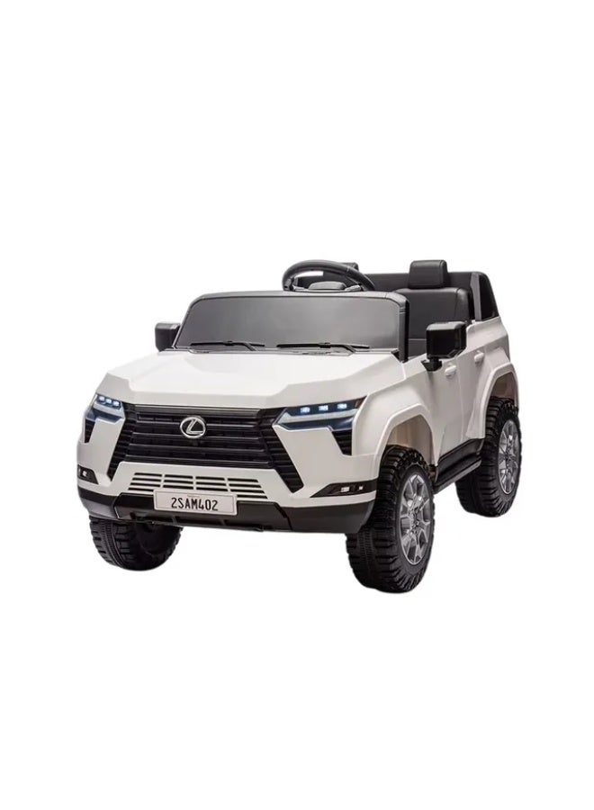 Lexus GX550 Electric Ride On Car White TR2402/LB-4002EL - Image 1