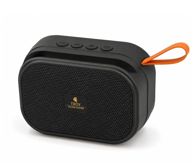 T48 Portable Wireless Bluetooth Speaker with USB Input, TF Card Slot, Karaoke Function, Rechargeable Battery, 5W Loud Speaker