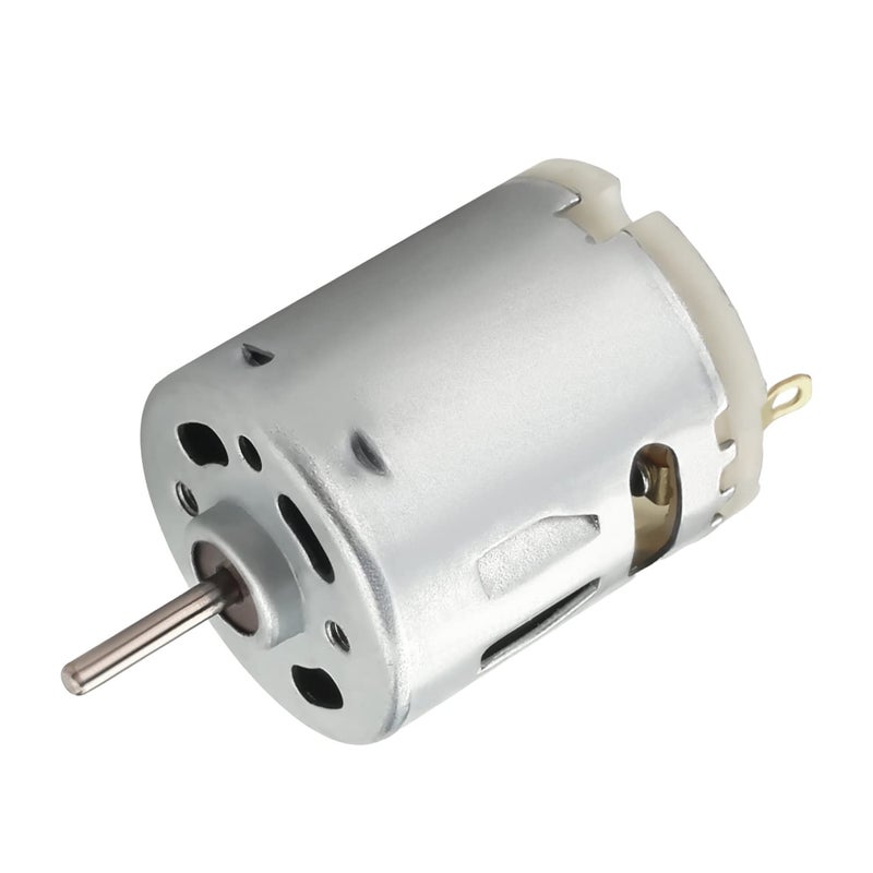Fielect DC Motor 6V-12V 5680-10885RPM 0.38A Micro Motor Mini Motor Electric Motor Round Shaft for RC Boat DIY Airplane Toys Model DIY Hobby, 1 Pcs - Image 5