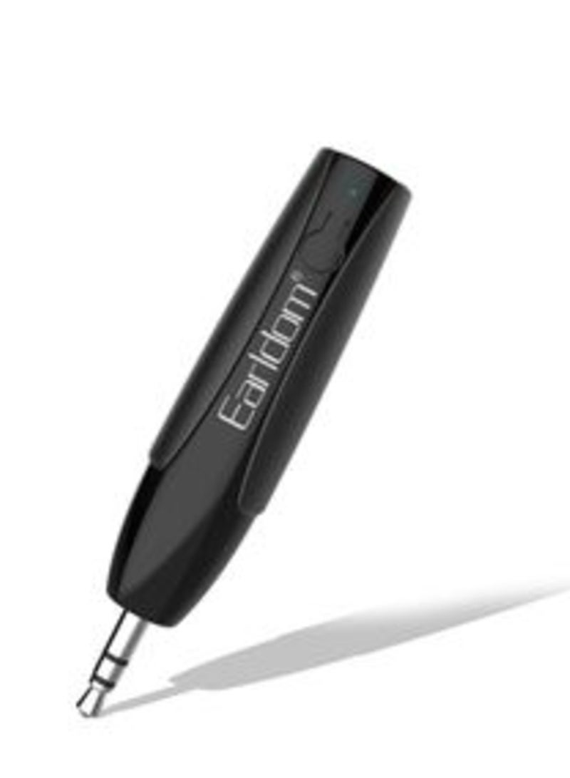 ELTRAZONE Bluetooth 5.0 Receiver Portable Wireless Audio Car Kit – A2DP, Built-In Microphone, Dual Link, 3.5mm Jack - Image 1