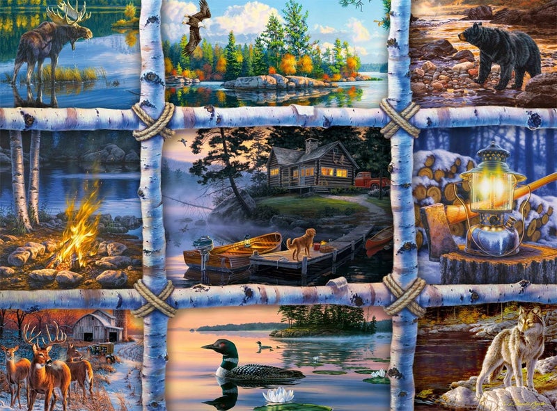 Buffalo Games - Darrell Bush - North Country - 1000 Piece Jigsaw Puzzle for Adults Challenging Puzzle Perfect for Game Nights - Finished Size is 26.75 x 19.75 - Image 2