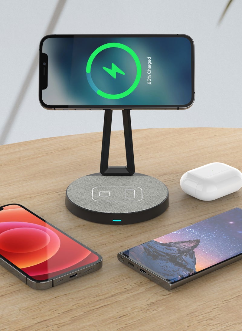 LEVELO Dualflow 2 In 1 Wireless Charging Stand - Image 2