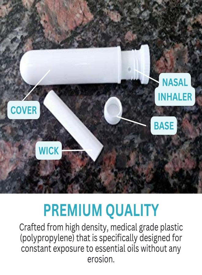 mEssentials Wild Essentials Essential Oil Inhaler Tubes, Sticks (24 Pack, Wicks, Aromatherapy On the Go, Compact, Lightweight, Made in USA, Thick Medical Grade Plastic, Portable, Degradation Resistant, Premium - Image 4