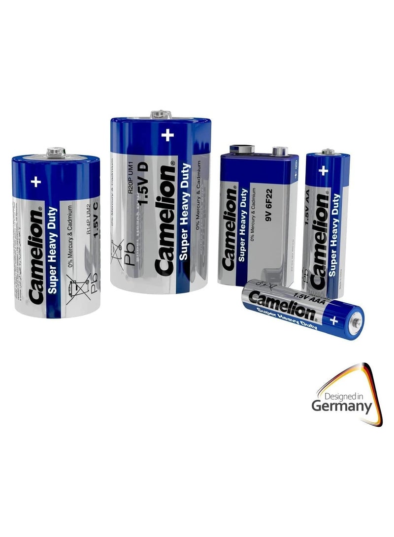 Camelion Super Heavy Duty R03 AAA Zinc-Carbon Batteries – Economical Power (Box of 12) - Image 4