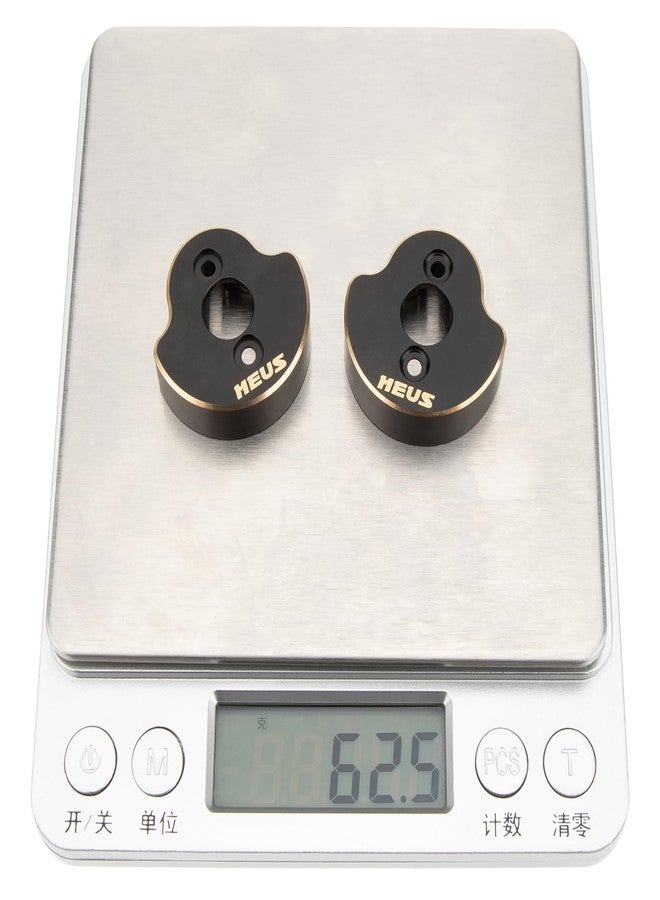MEUS RACING Rear Covers Weights ONLY for MEUS 1/10 Nylon Axles AR44/AR45/Capra Wheel Distance - Image 2