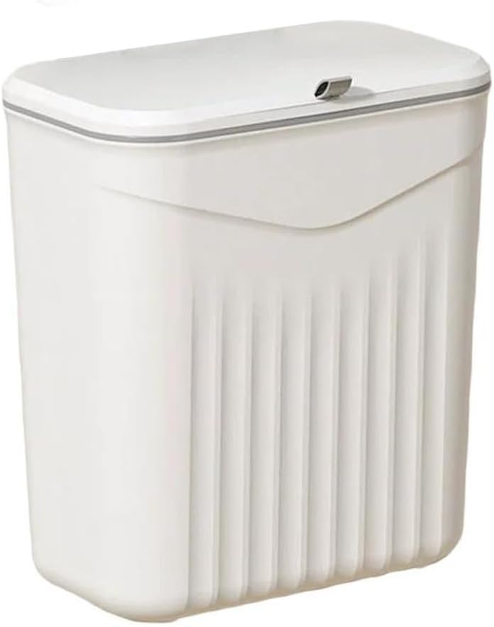 2 Gallon Hanging Compost Bin With Lid Indoor Kitchen Office Ventilation Odor Control - Image 1