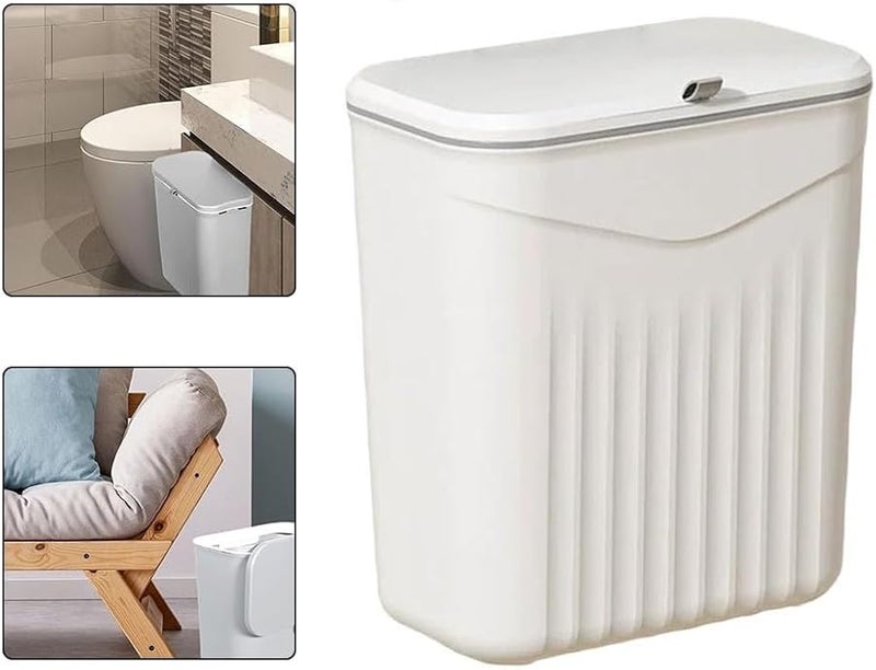 2 Gallon Hanging Compost Bin With Lid Indoor Kitchen Office Ventilation Odor Control - Image 5