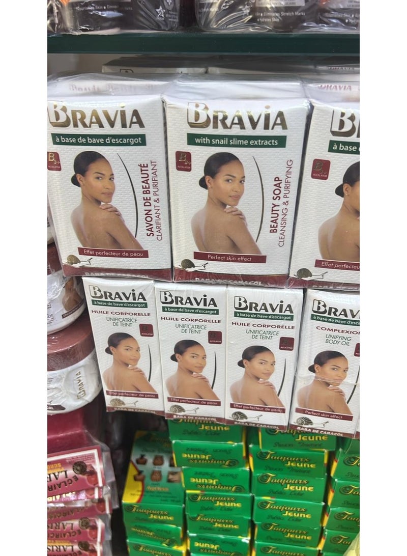 BRAVIA Clarifying Cleansing Purifying Soap 190g - Image 2