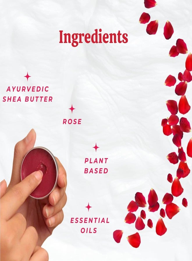 SCIIAN Rose Lip Balm for Naturally Glowing and Hydrated Lips 10 gm | Moisturizing Lip Balm | Lip Balm for Dry Lips | Lip Balm for Women | Lip Balm for Dark Lips to Lighten | Lip Balm with spf | Pack of 1 - Image 5