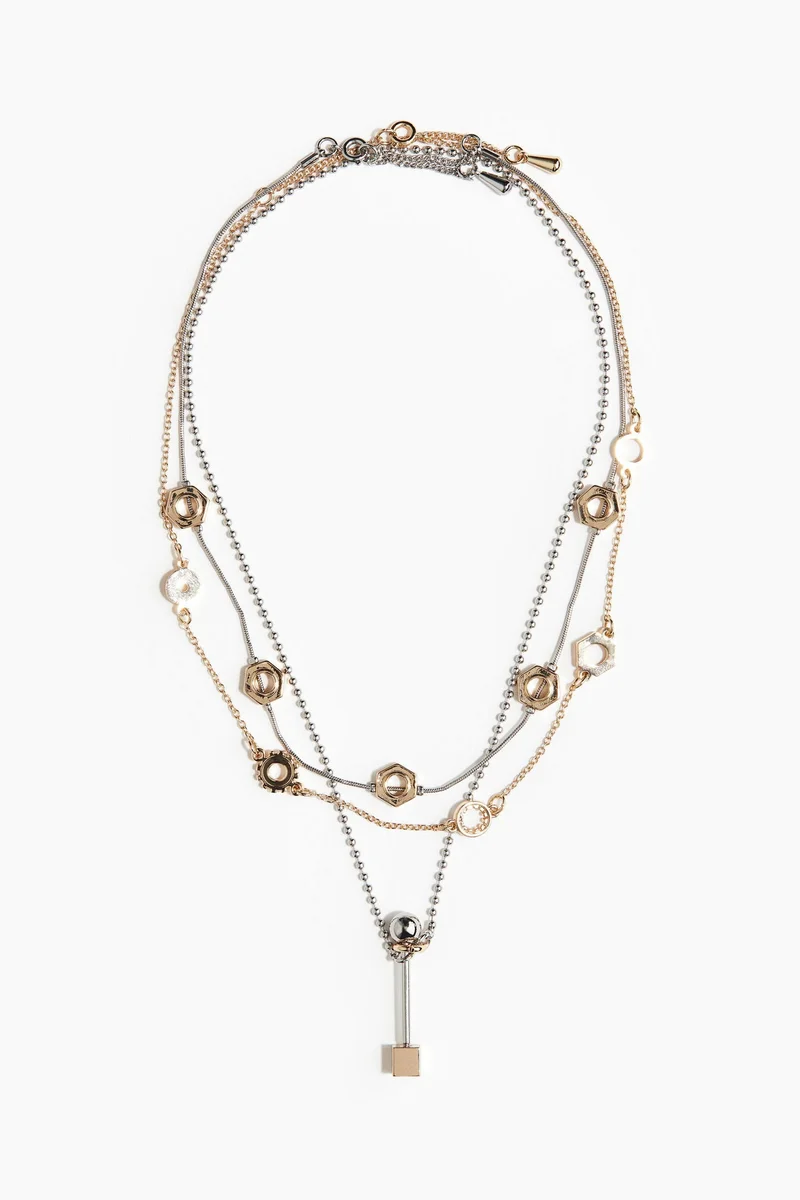 اتش اند ام قلادة - عبوة من 3 قطع