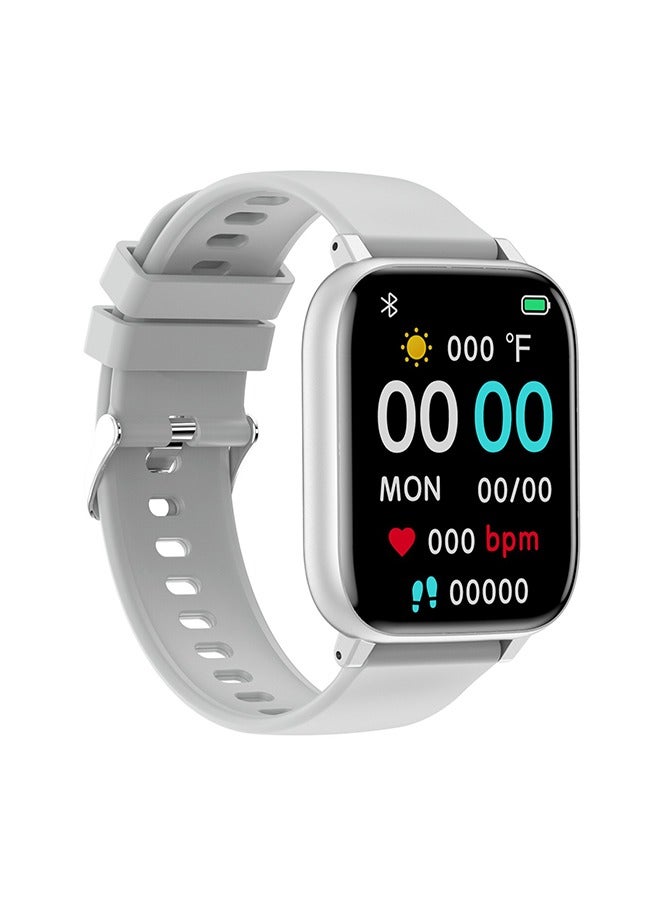 The H9 Model 1.77-Inch Smart Watch (Call Receive/Dial), Bluetooth Smart Bracelet Fitness Watch Smart Watches for Women Men with AI Voice Control Call/Text/Heart Rate/Sleep Monitor, Phone for Android iOS Phones（Grey）  - Image 1