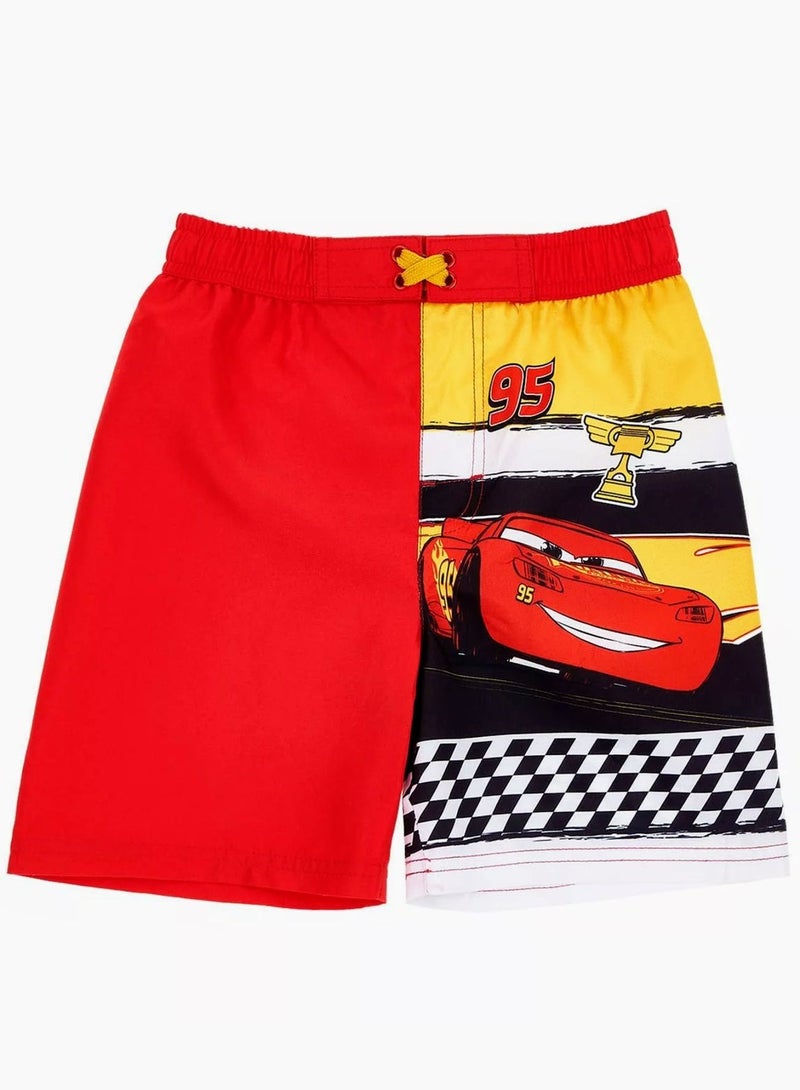 Disney Car Ligtning Mcqueen Boy Swimsuit