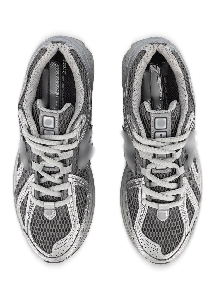 Casual Sneakers Sliver/Dark Gray For Men/Women/Students - Image 2