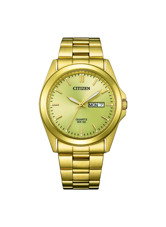 CITIZEN Men's Stainless Steel Eco-Drive Watch BF0583-59P - 39.4 mm