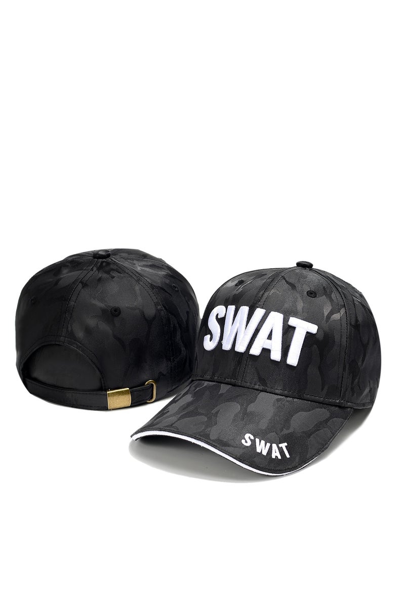 SWAT - Themed Camouflage Baseball Cap