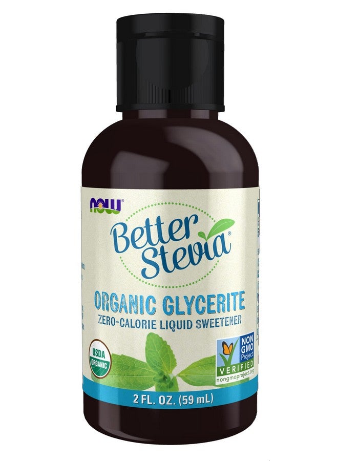 now Foods Better Stevia Liquid Glycerite Zerocalorie Liquid Sweetener Low Glycemic Impact Certified Nongmo 2Ounce - Image 2