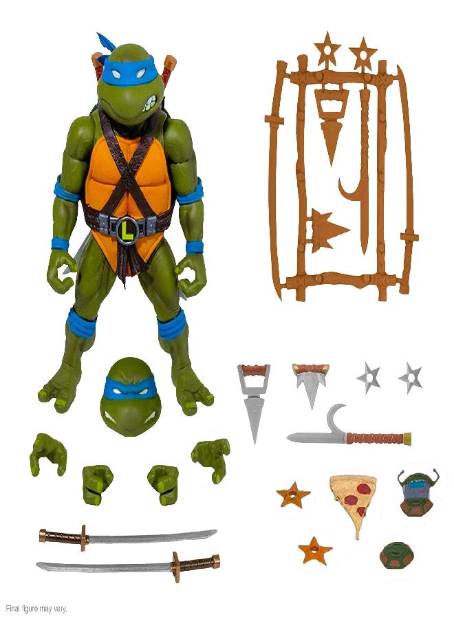 Super7 Super7 Teenage Mutant Ninja Turtles Leonardo - ULTIMATES! 7 in Scale Action Figure - Image 1