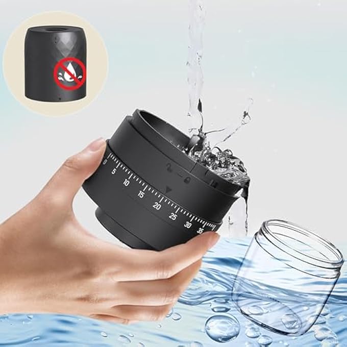 quxup Rechargeable Electric Burr Coffee Grinder  40 Adjustable Settings Portable Coffee Bean Grinder With Cleaning Brush NonSlip Design For Espresso Travel Camping Home  Office CordlessQuiet - Image 3