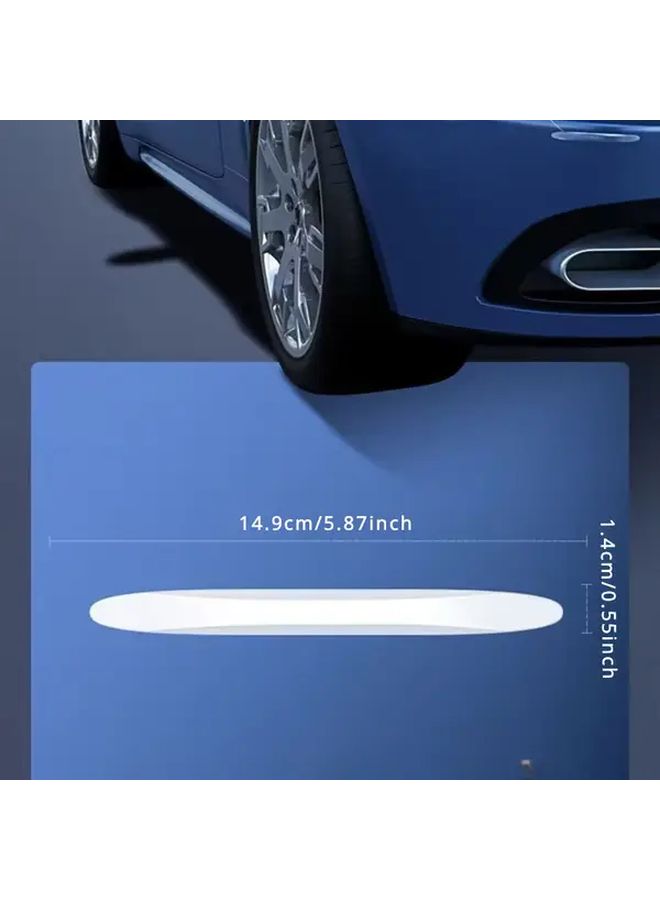 2pcs Transparent Car Door Edge Protector Anti Collision Strips Scratch Protection - Image 3