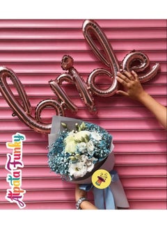 Atpata Funky Atpata Funky Bride To Be Cursive Text Foil Balloons (Rose Gold), Large (Model Number: Foil-BrideToBeCursive)  - Image 5