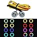 EPINON RC Light RC Headlights Angel Eyes with 12 Modes for 124 AXIAL SCX24 Bronco C10 JLU Gladiator Deadbolt Upgrade Part - Image 3