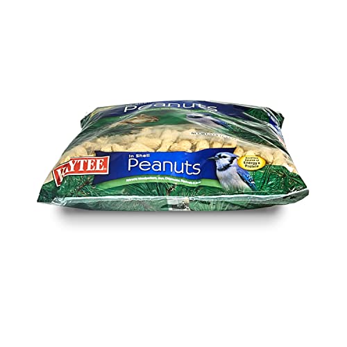 Kaytee Whole Peanuts in Shell for Cardinals, Blue Jays, Woodpeckers and Other Outside Wild Birds, Two 5 Pound Bags - Image 5