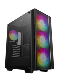 MATREXX 55 MESH V4 C 4x120mm ADD-RGB Fans Full Sized Tempered Glass ATX Mid-Tower Computer Case - Black | R-MATREXX55-BCAGA4-G-4