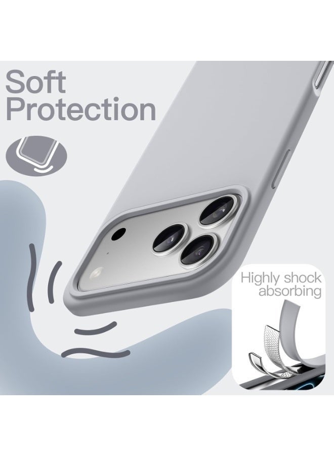 ELTRAZONE iPhone 17 Pro Max Liquid Silicone Case | Shockproof Anti-Scratch Soft Touch Cover with Microfiber Lining | Slim Fit Full-Body Protective Non-Slip Back Case for iPhone 17 Pro Max 6.9-Inch - Image 5