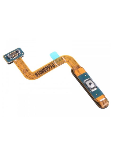 Replacement  Power Flex with Fingerprint for Samsung Galaxy A22 4G Blue