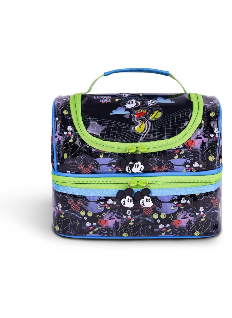 Disney Mickey Mouse Level-Up Lunch Bag 2 Compartment  - Image 1