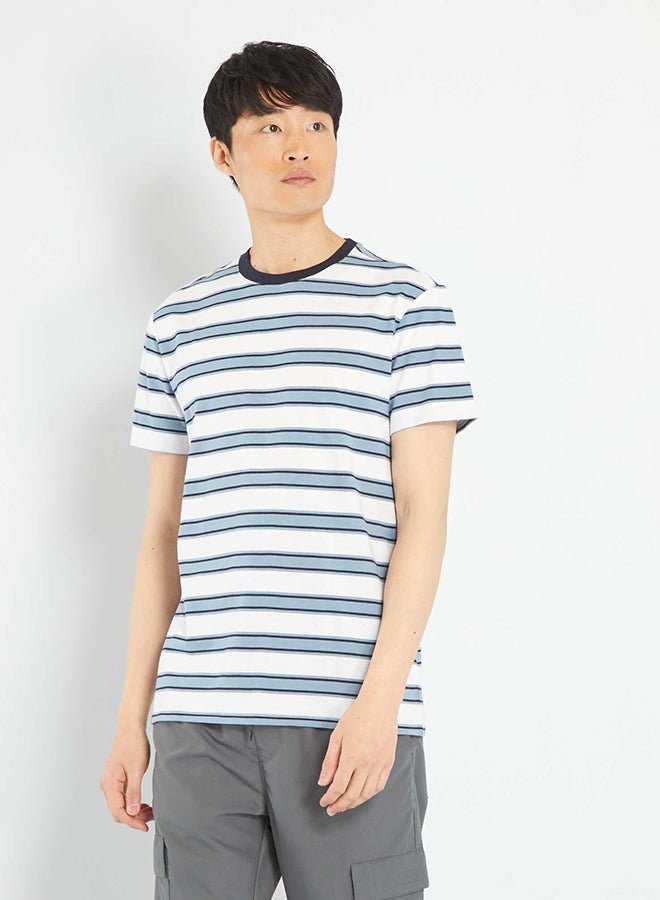 Kiabi Striped Jersey T-shirt(SS) - Image 5