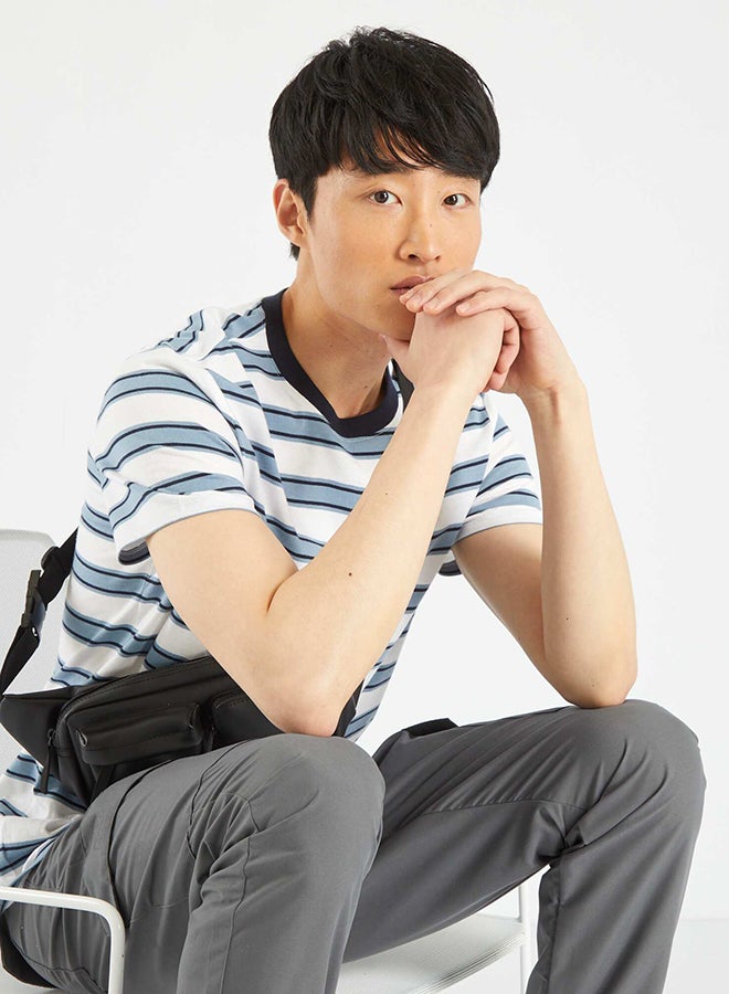 Kiabi Striped Jersey T-shirt(SS) - Image 1