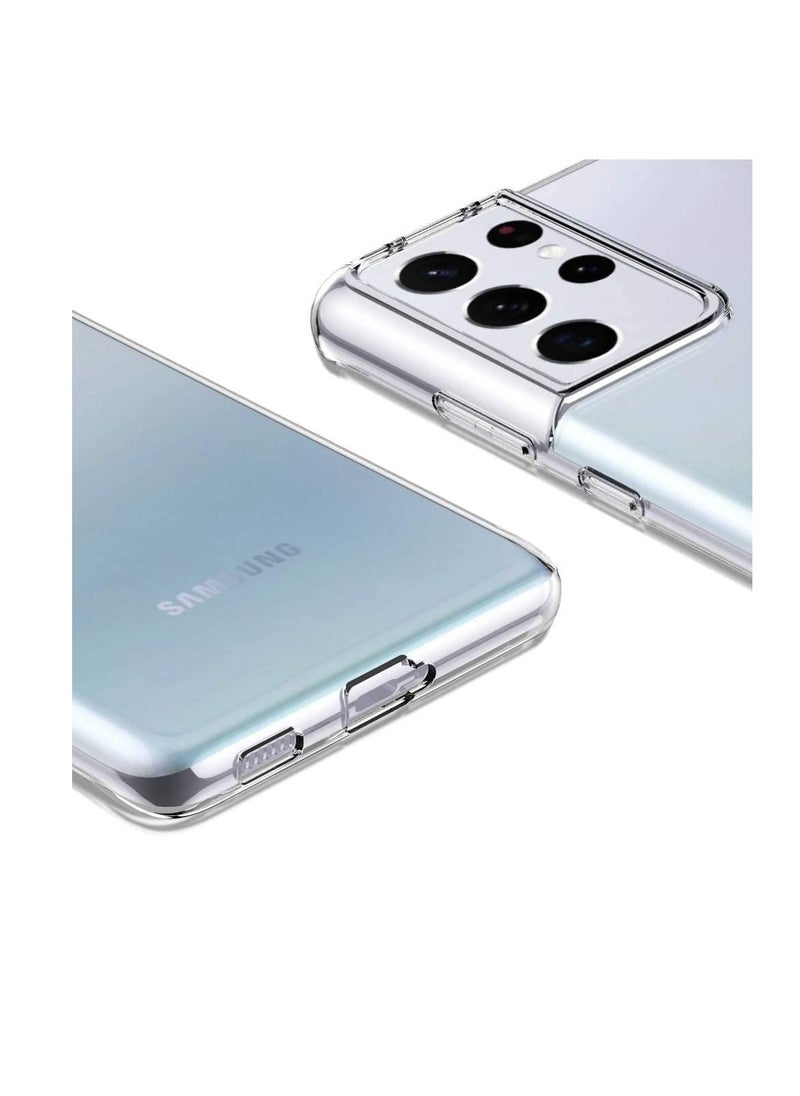 Generic Case for Samsung Galaxy S21 Ultra/S30 Ultra - Clear Case Thin Transparent Silicone Gel Cover  - Image 4