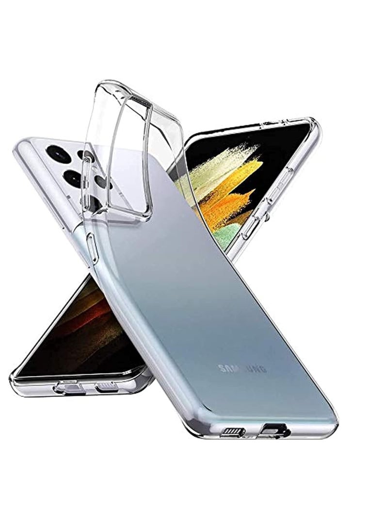 Generic Case for Samsung Galaxy S21 Ultra/S30 Ultra - Clear Case Thin Transparent Silicone Gel Cover  - Image 2