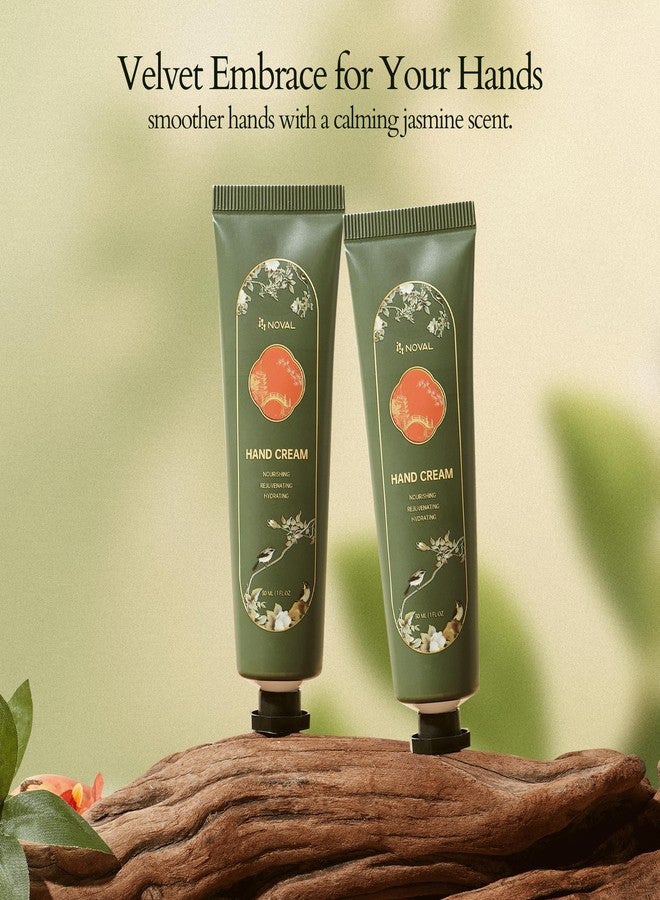 نوفال كريم نوفال المصغر لليدين، لوشن مرطب للجسم، مناسب للبشرة شديدة الجفاف، اليدين المتشققة، مغذي للجلد المحيط بالأظافر، سريع الامتصاص، تركيبة غير دهنية، برائحة الياسمين المنعشة، 10 قطع، 30 مل لكل قطعة - Image 2