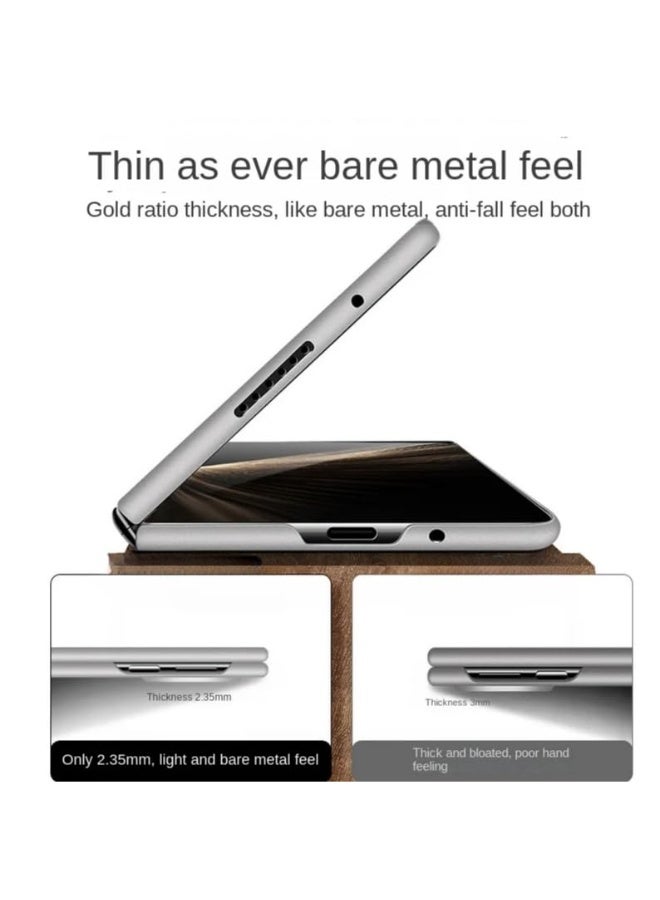 general Slim Bezels Case Compatible with Honor Magic V5 Magnetic Frameless Hard PC Camera Protect Cover Wireless Charging Phone Shell For Magic V5 - Image 5