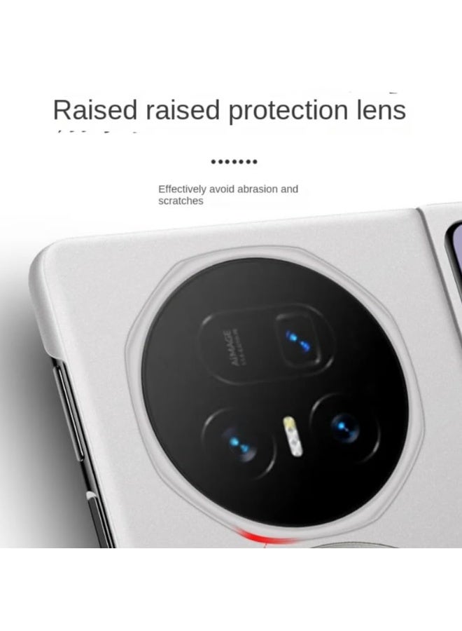 general Slim Bezels Case Compatible with Honor Magic V5 Magnetic Frameless Hard PC Camera Protect Cover Wireless Charging Phone Shell For Magic V5 - Image 4