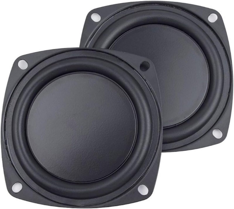 1pcs 2/3/4inch Bass Radiator Speaker Vibration Diaphragm Passive Radiator Loudspeaker Passive Woofer Diaphragm Plate Subwoofer DIY(4 inch Round) - Image 1