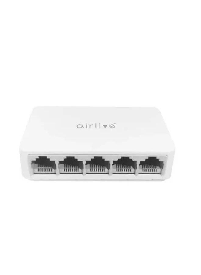 إيرليف محول سطح المكتب AirLive 5 منافذ 10/100/1000 ميجابت في الثانية  - Image 1