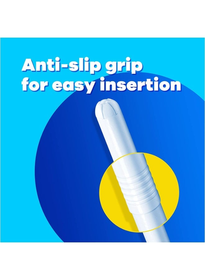 Tampax Cardboard Applicator Tampons Regular Absorbency 12 Count  - Image 5