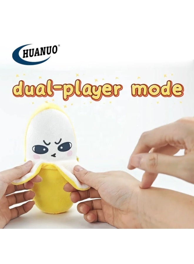 Interactive Musical Banana Toy for Kids | Touch Sensor Plush Toy with Sound Effects & Music Beats | Soft Banana Plush Doll - Image 2