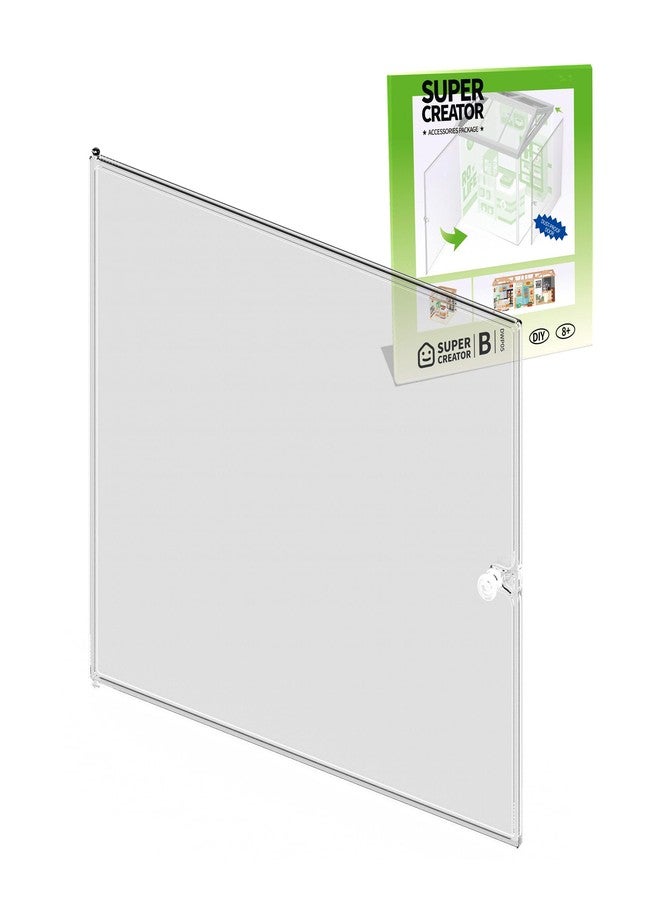 ROBOTIME Dust Proof Door for Super Creator Super Store Age 8+ - Image 1