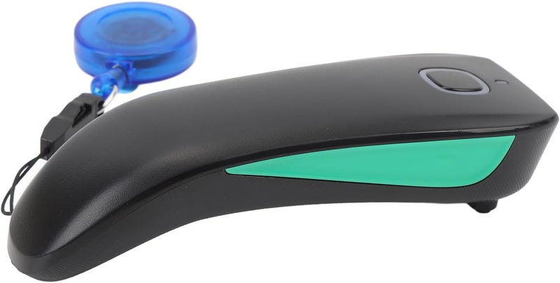 ماسح باركود 1D لاسلكي صغير، قارئ باركود محمول يحتوي على منفذ متعدد الوظائف (BT 2.4G، USB)، متوافق مع أجهزة الكمبيوتر المحمولة، الأجهزة اللوحية، الهواتف المحمولة وأنظمة نقاط البيع (POS)، ويُستخدم في محلات السوبر ماركت والصيدليات. - Image 2