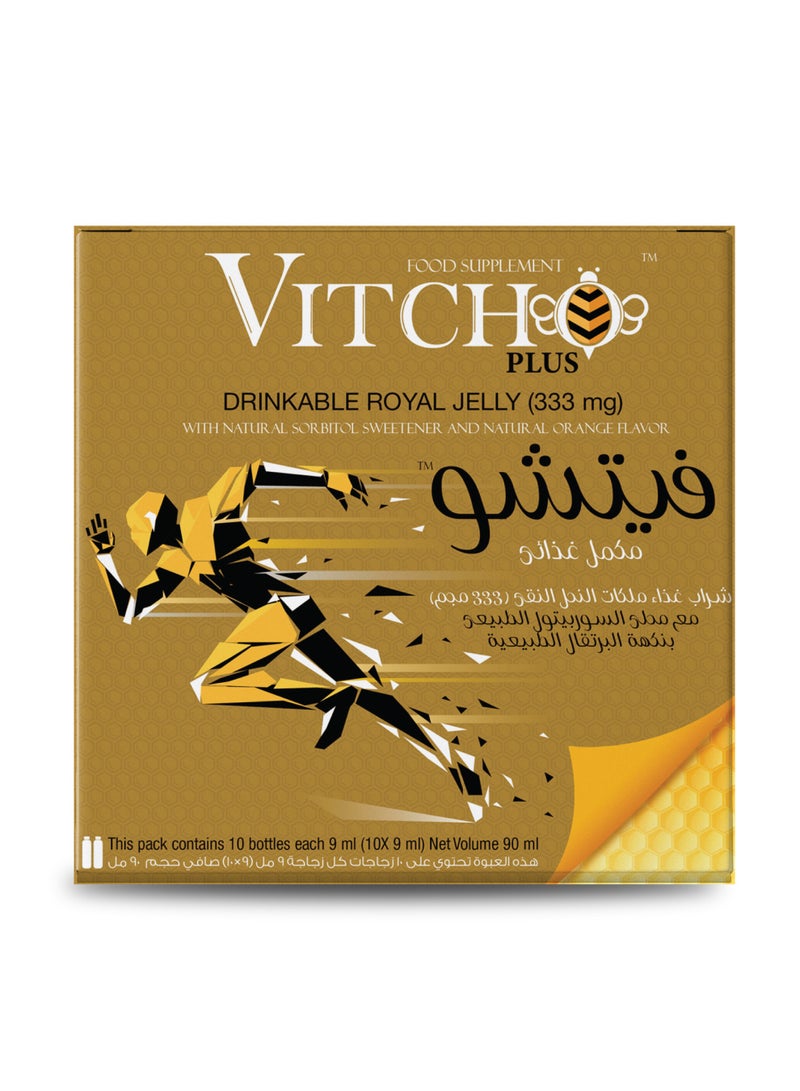 Sulinda Vitcho Plus Royal Jelly 2g Citrus Flavor 10 Bottles - Image 1