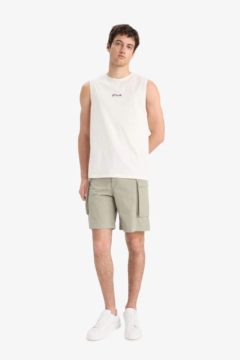 ديفاكتو Relax Fit Bermuda Shorts