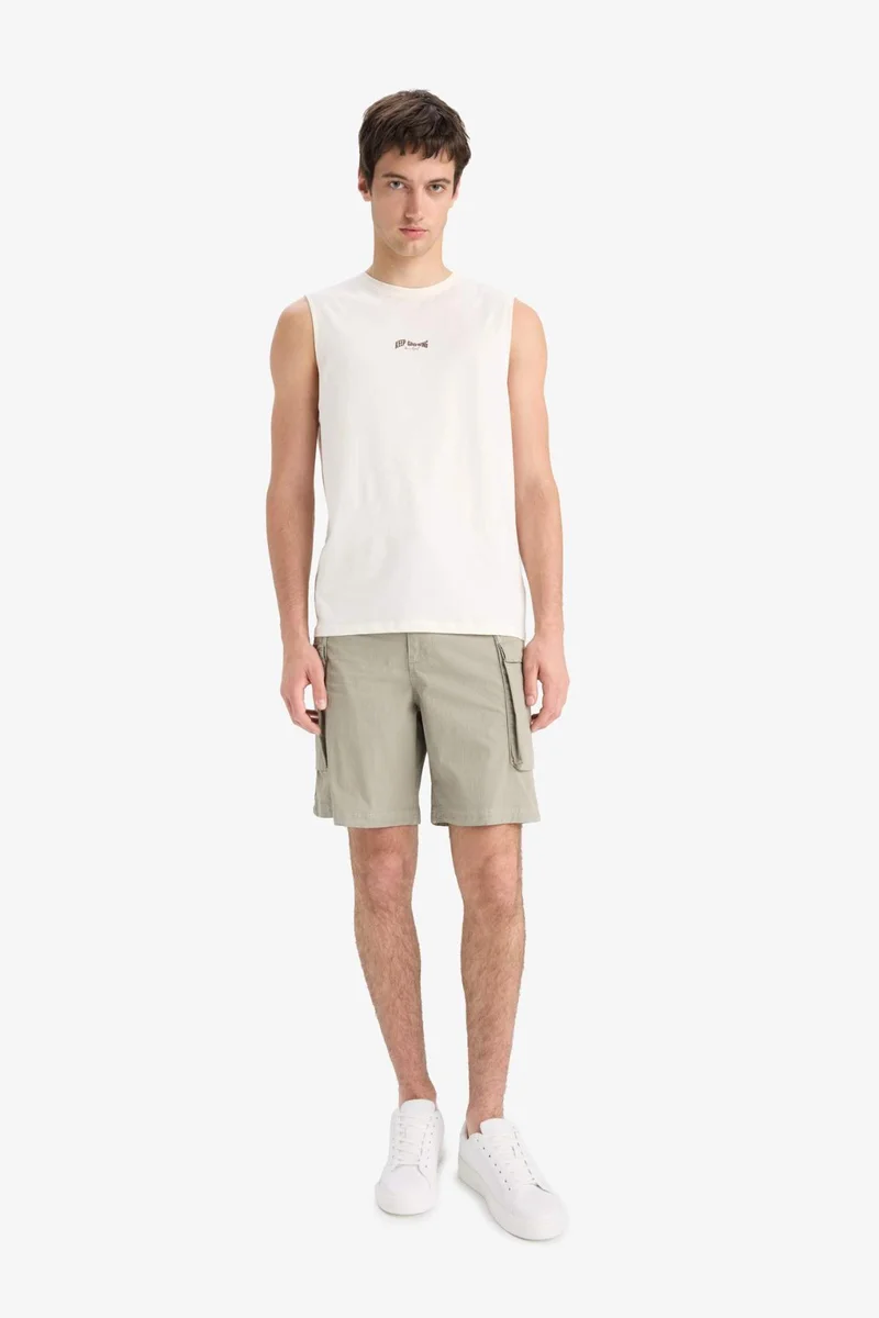 ديفاكتو Relax Fit Bermuda Shorts