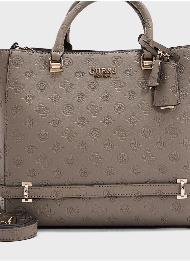 GUESS Zarela Girlfriend Tote  - Image 4