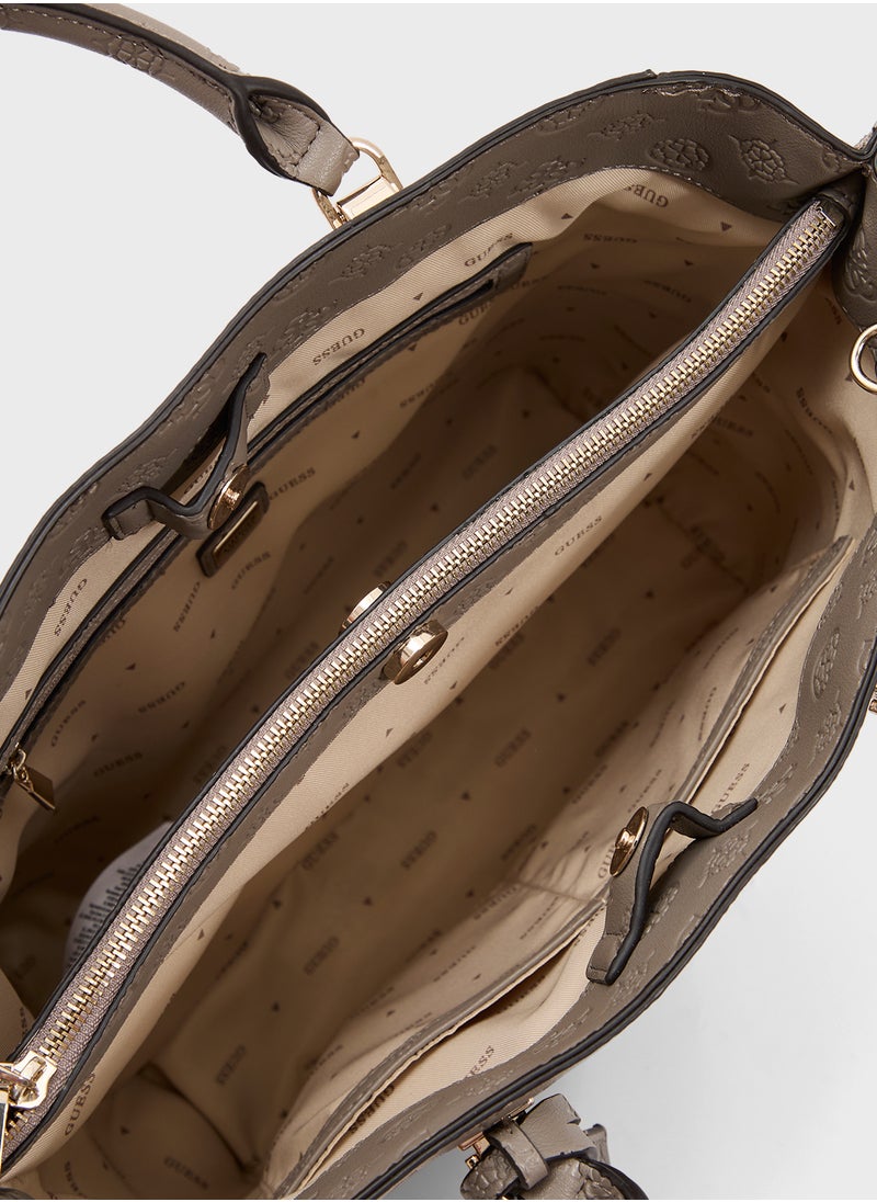 GUESS Zarela Girlfriend Tote  - Image 5