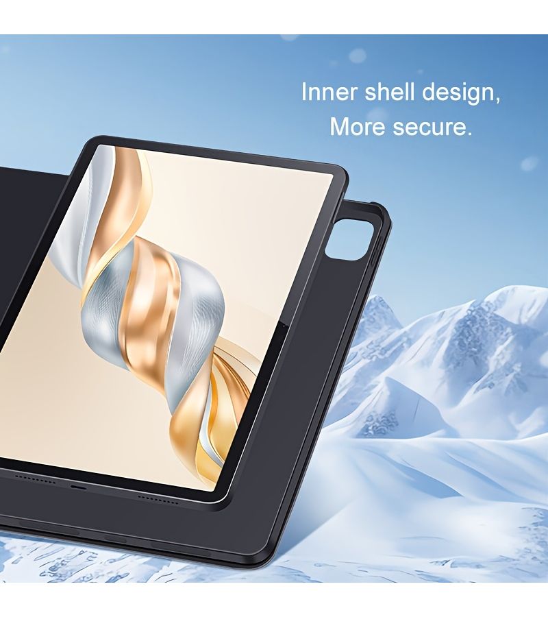 غطاء واقٍ قابل للطي لجهاز Honor Pad X9A Tablet باللون الأسود - Image 3