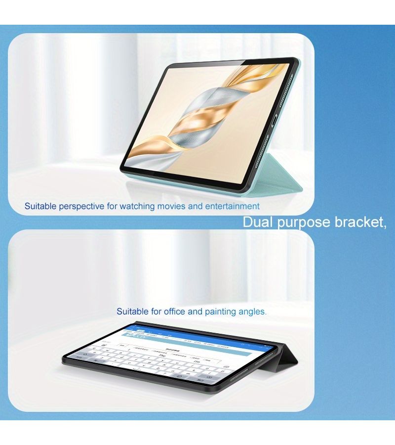 غطاء واقٍ قابل للطي لجهاز Honor Pad X9A Tablet باللون الأسود - Image 4
